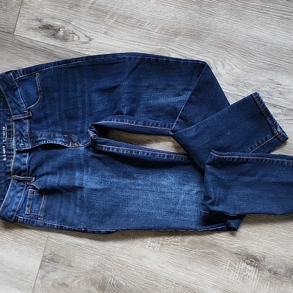 Old Navy Dark Blue Rockstar Jeans